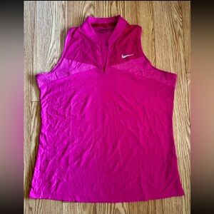 Nike Women's Golf Bright Pink Tank Top